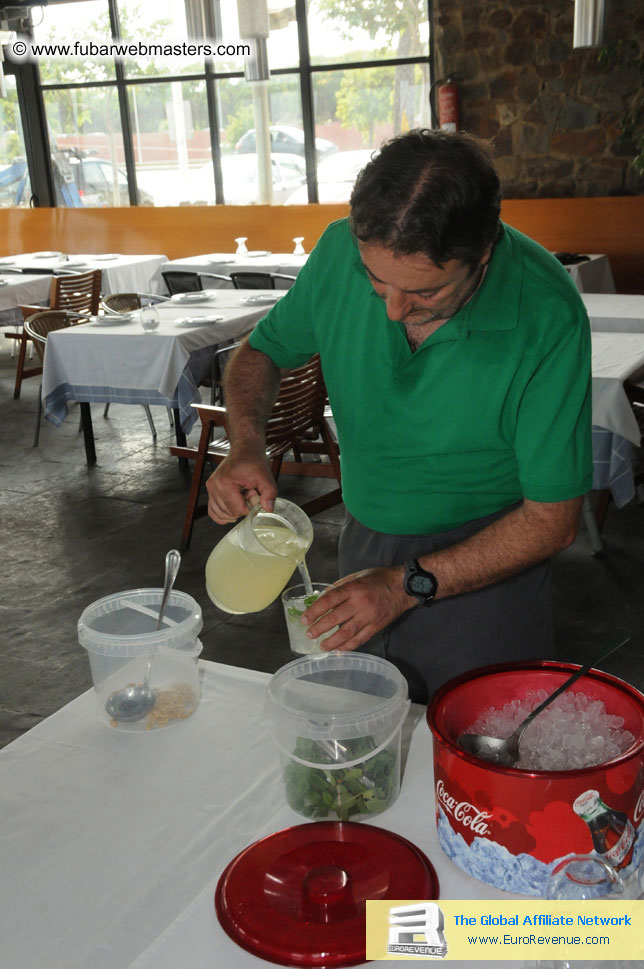 Dinner at the Catamaran