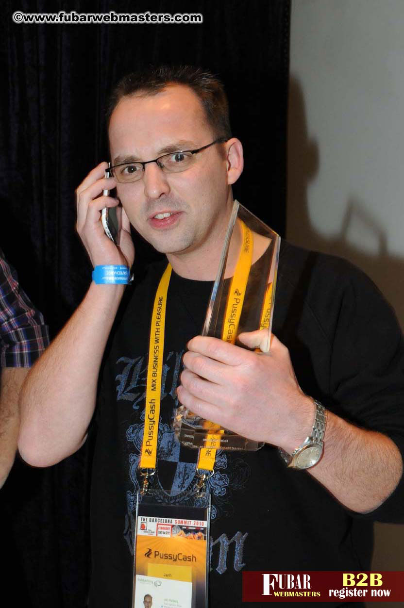 Special XBiz Award presentation to Ero-Ads