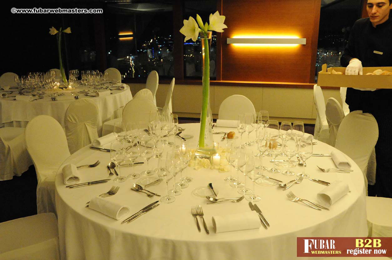 Dinner at the Arts Hotel in Port Olympic