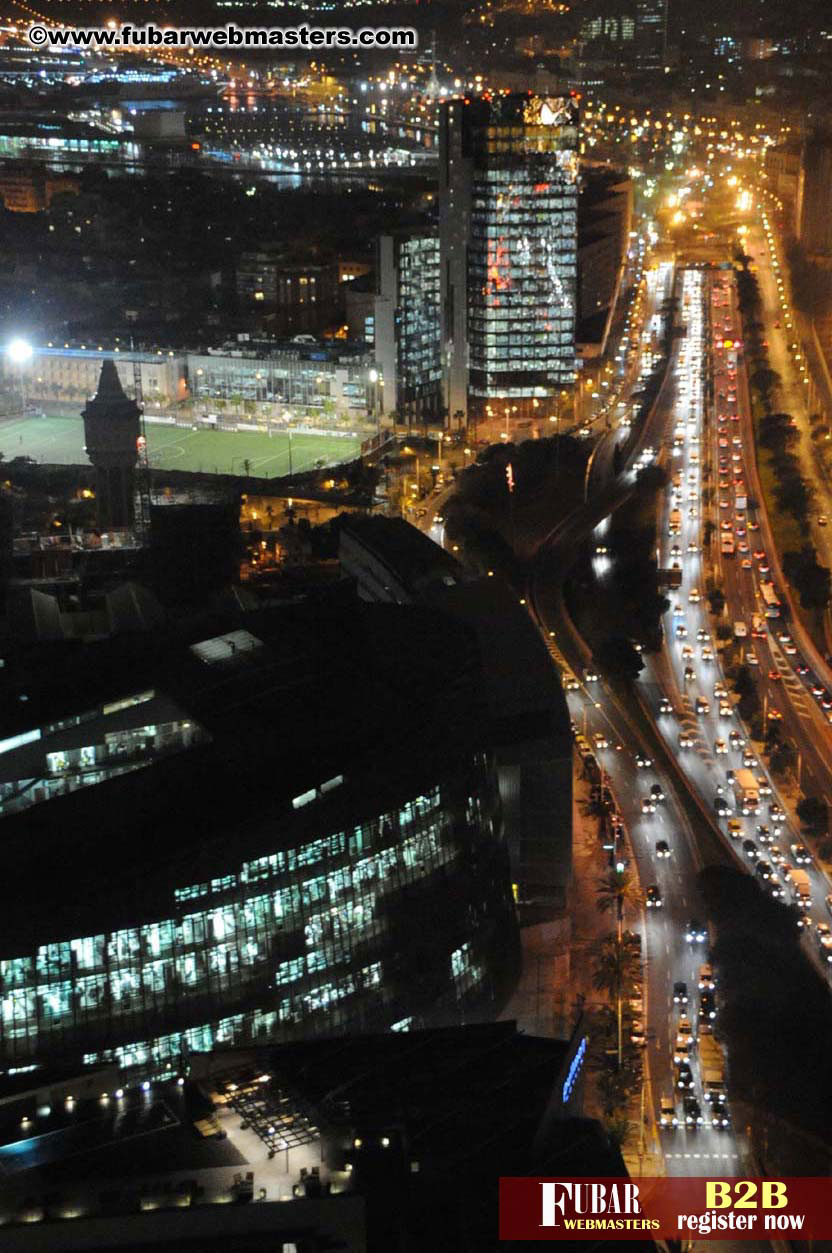 Dinner at the Arts Hotel in Port Olympic