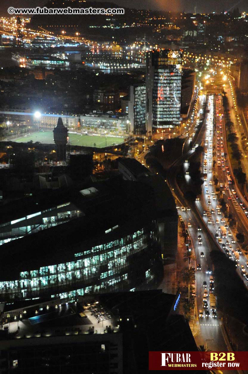 Dinner at the Arts Hotel in Port Olympic