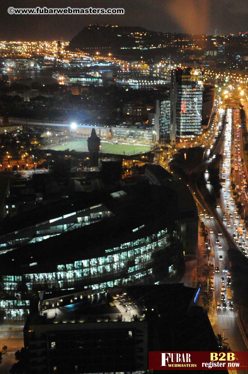 Dinner at the Arts Hotel in Port Olympic