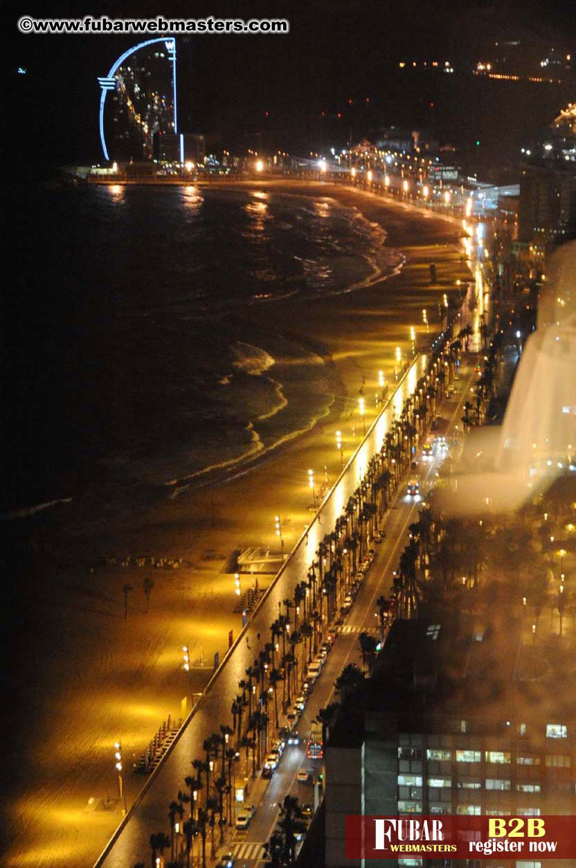 Dinner at the Arts Hotel in Port Olympic