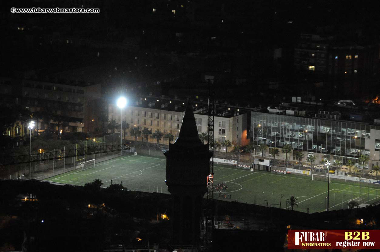 Dinner at the Arts Hotel in Port Olympic