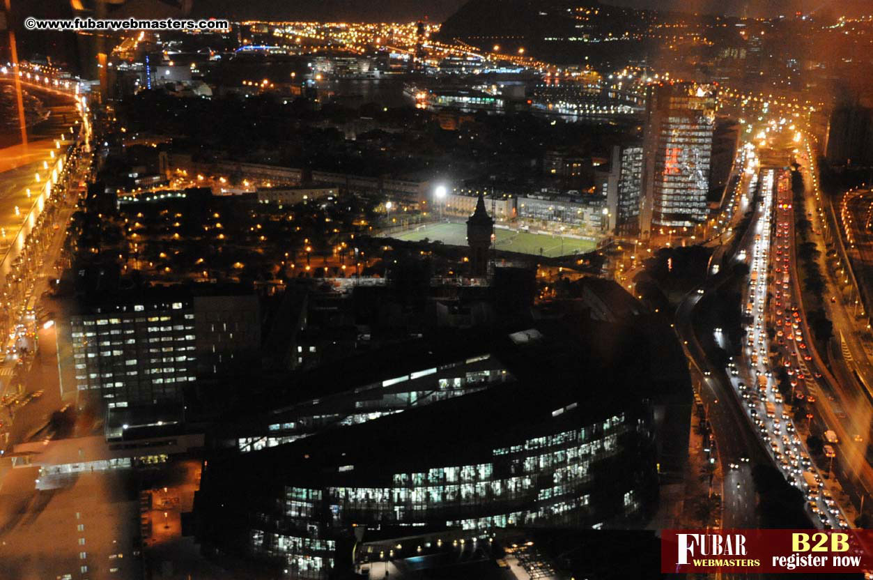 Dinner at the Arts Hotel in Port Olympic