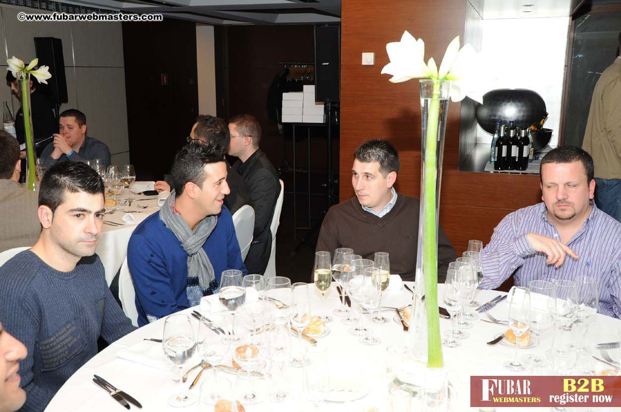 Dinner at the Arts Hotel in Port Olympic