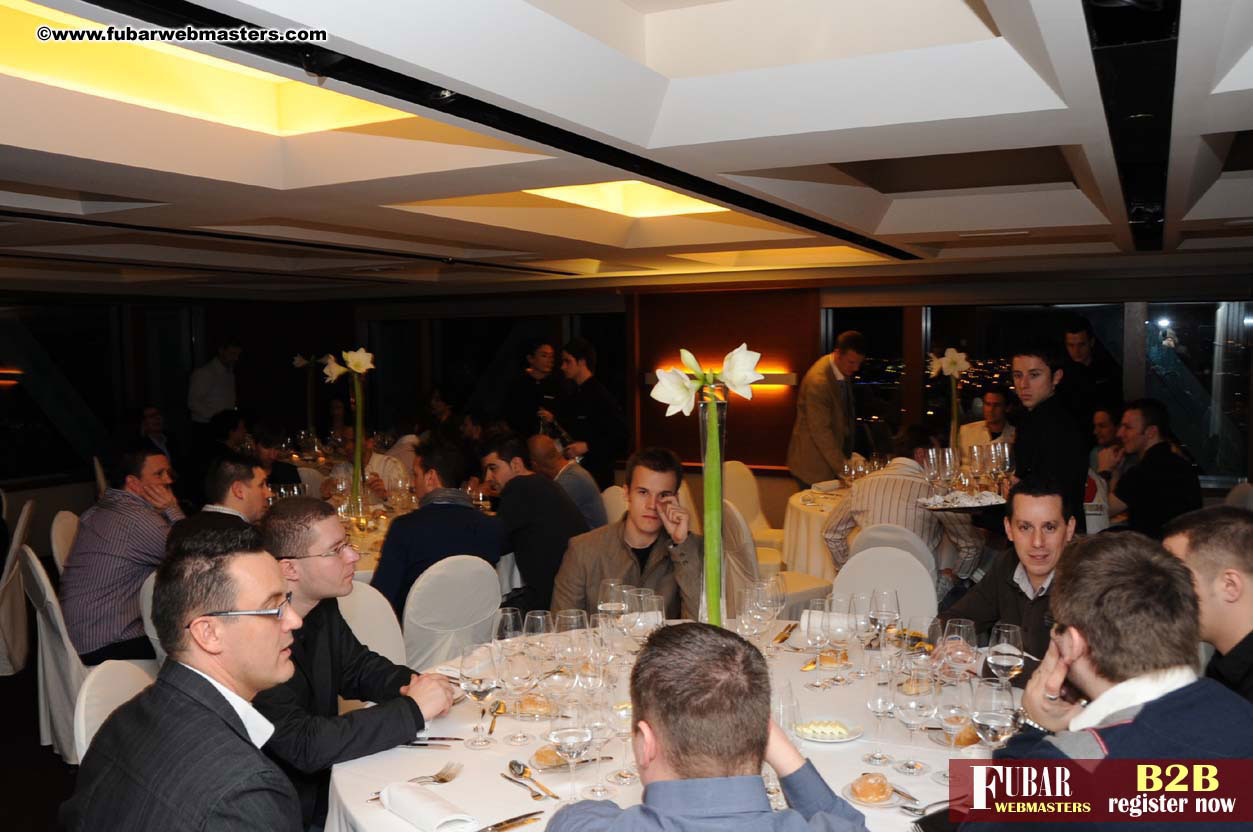 Dinner at the Arts Hotel in Port Olympic