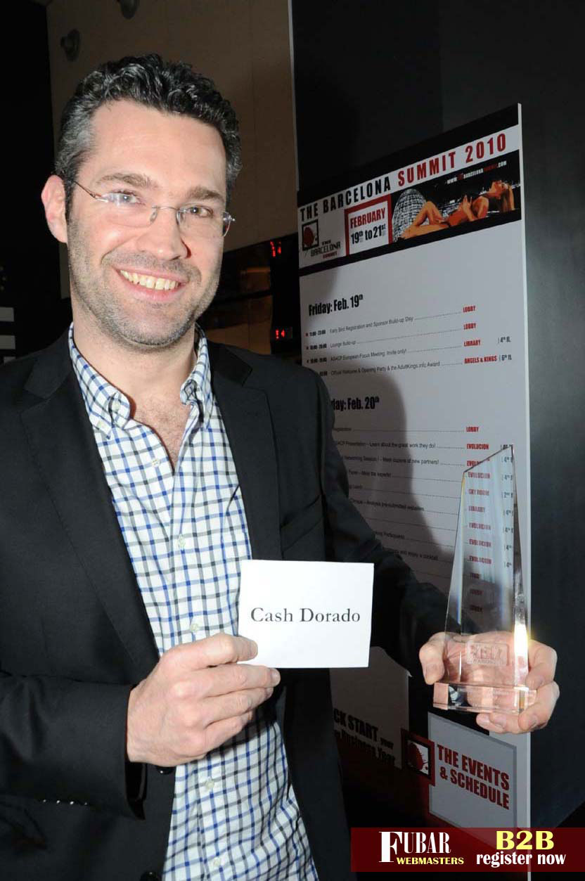 Special XBiz Award presentation to CashDorado