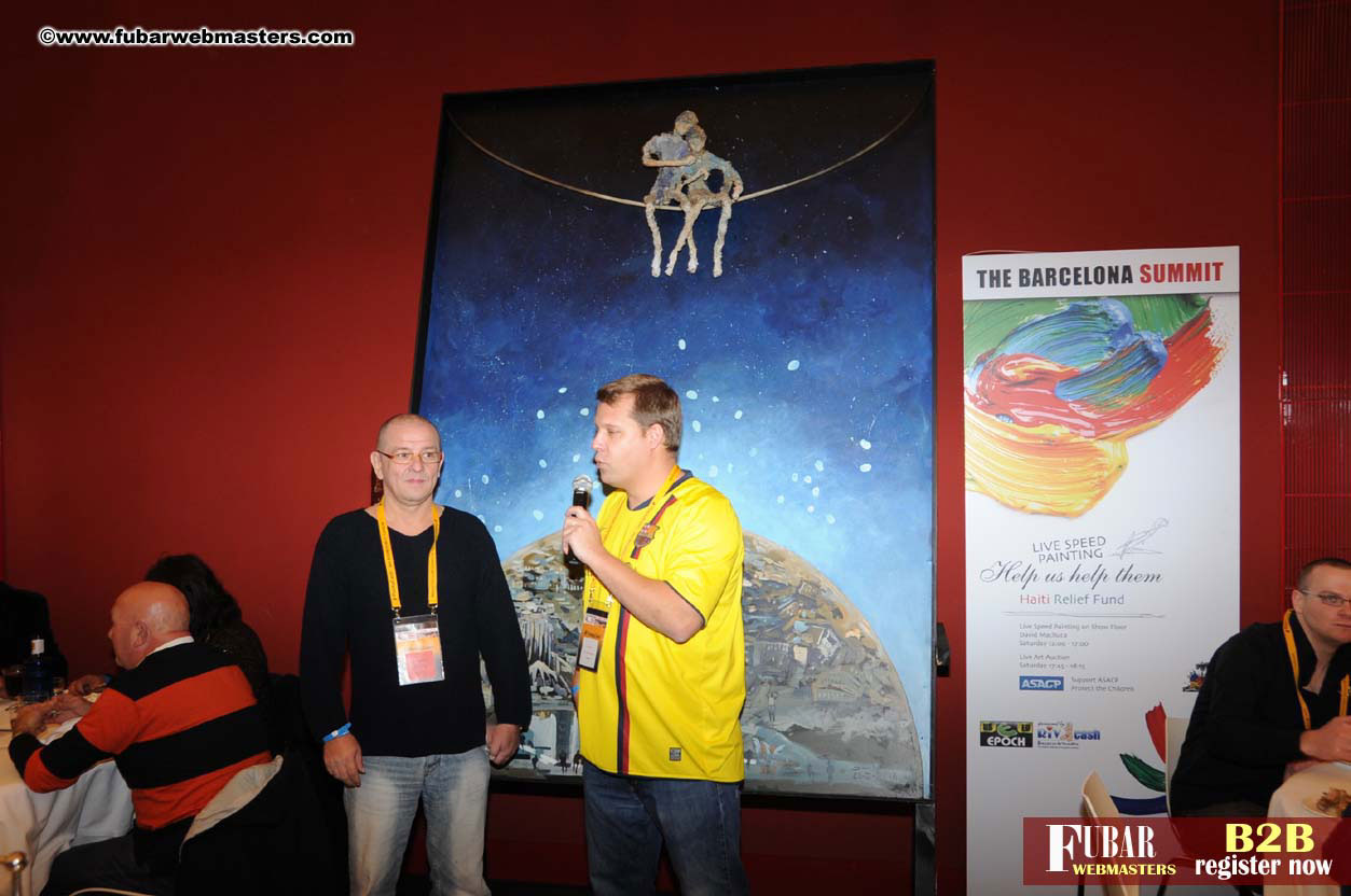 Auction for Haiti Relief Fund and ASCAP