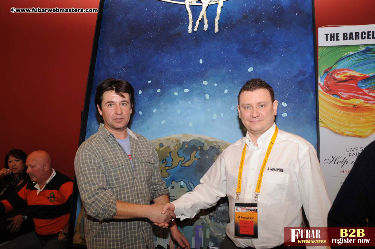 Auction for Haiti Relief Fund and ASCAP