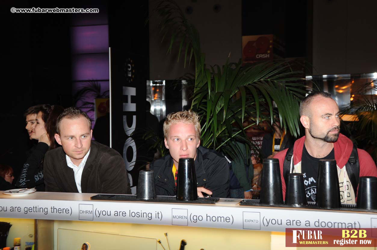 Evaluation Drinks at the Bar