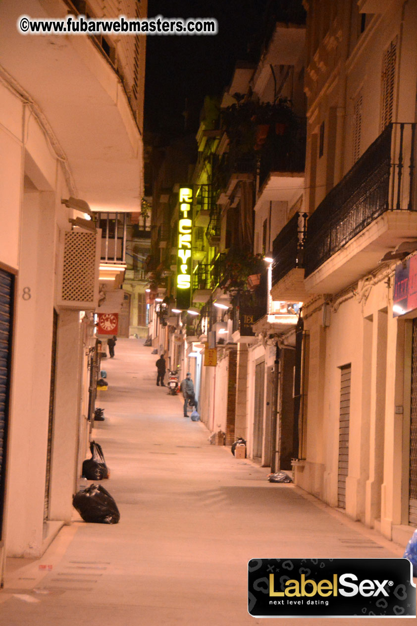 Sitges at night