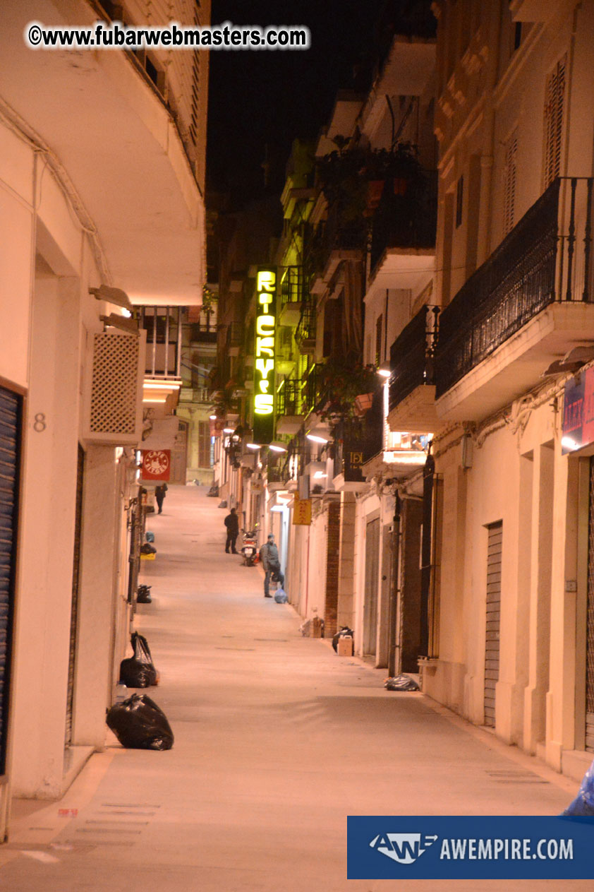 Sitges at night