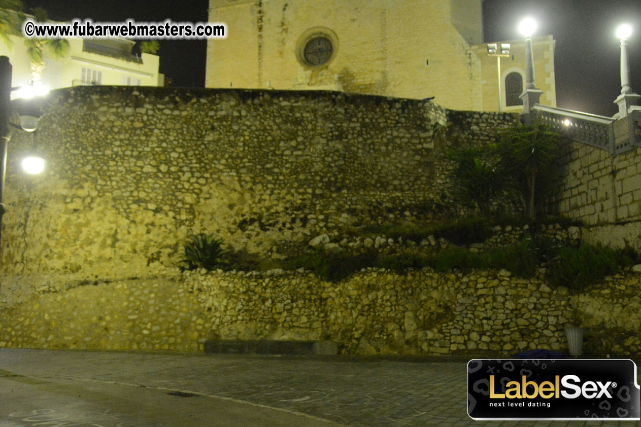 Sitges at night