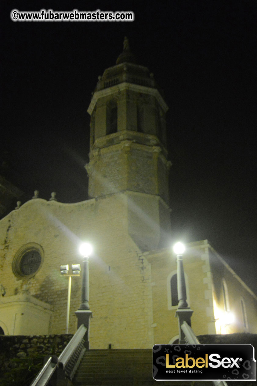 Sitges at night