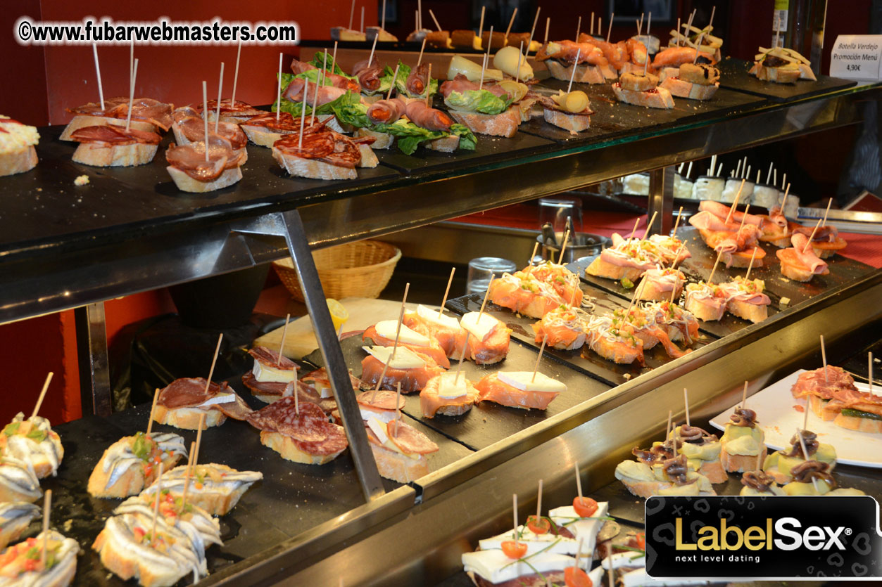 Affil4You's Post Conference Pinchos & Vino