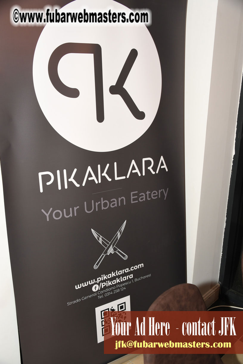 The affiliate dinner at PikaKlara Restaurant 
