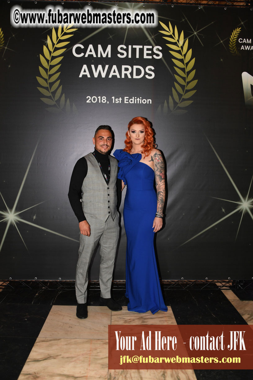 Cam-sites AWARDS Gala