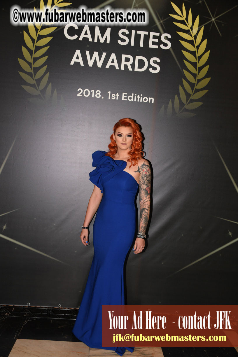 Cam-sites AWARDS Gala