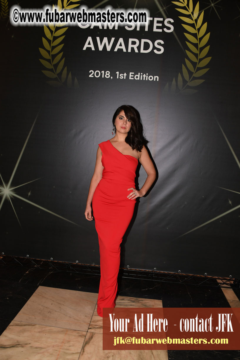 Cam-sites AWARDS Gala