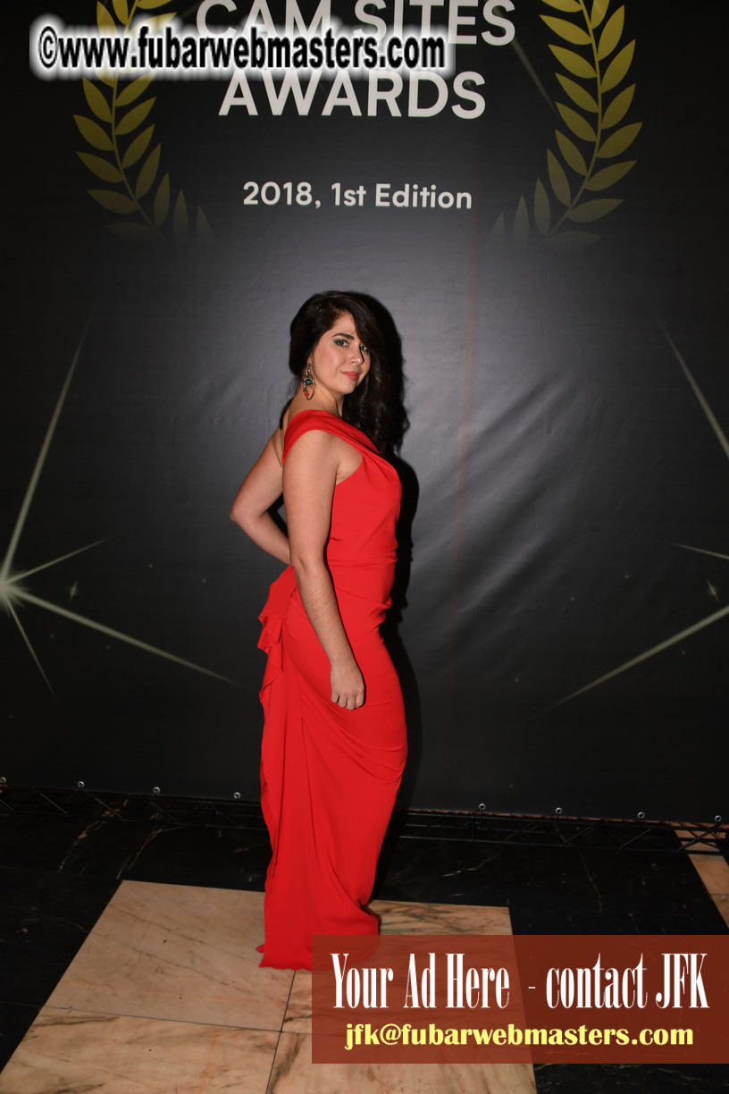 Cam-sites AWARDS Gala
