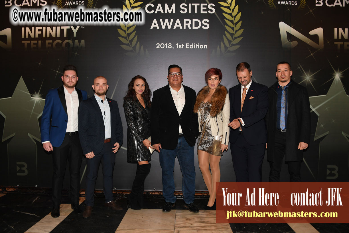Cam-sites AWARDS Gala