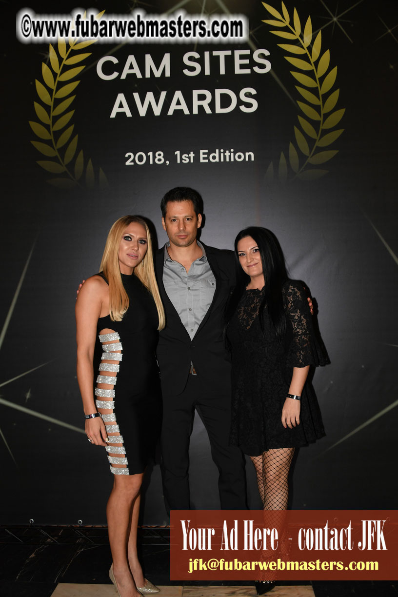 Cam-sites AWARDS Gala