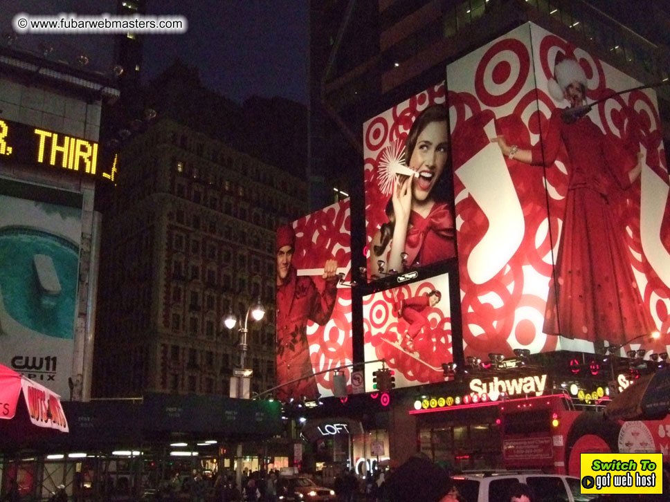 sightseeing in New York and Ad Tech