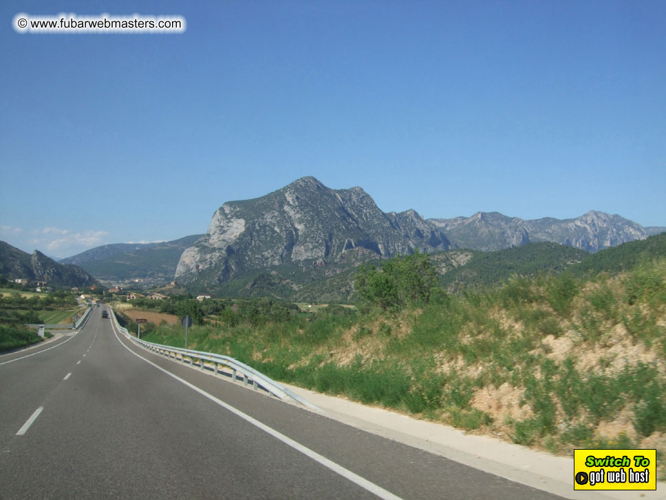 The drive to Andorra