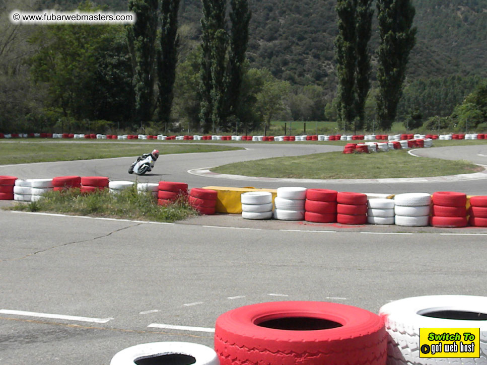 Karting in the mountains of Spain