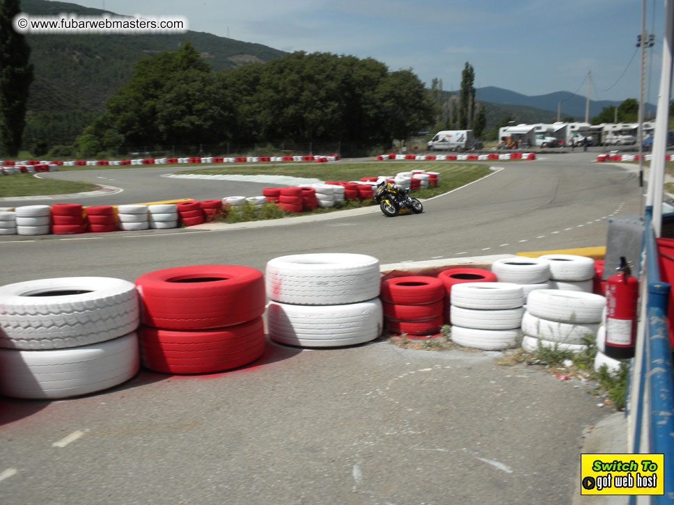 Karting in the mountains of Spain