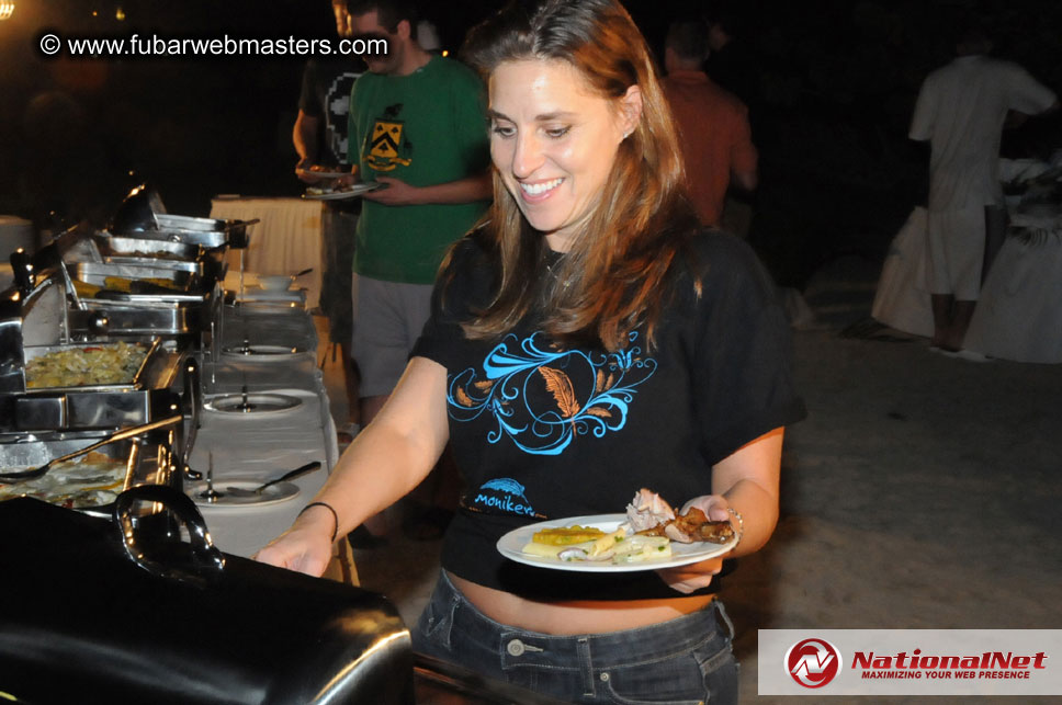 Beach Bar Dinner and Entertainment