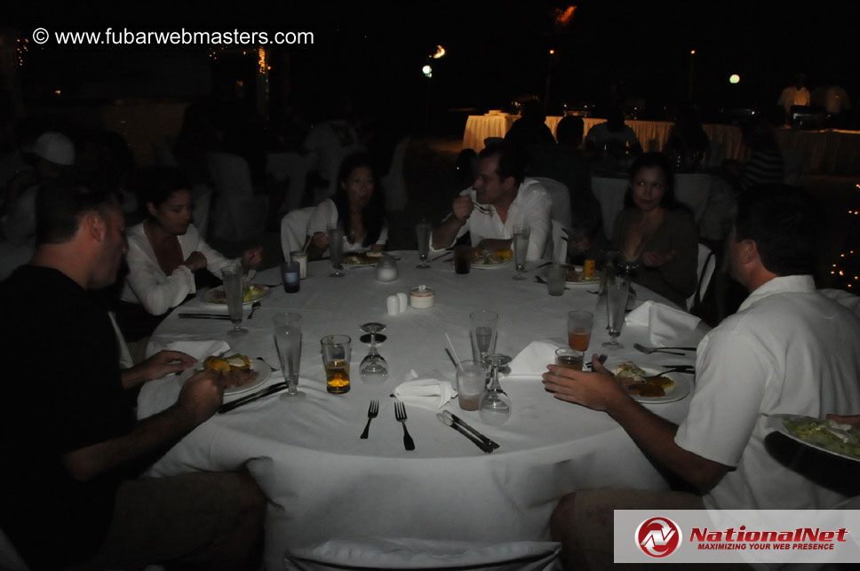 Beach Bar Dinner and Entertainment