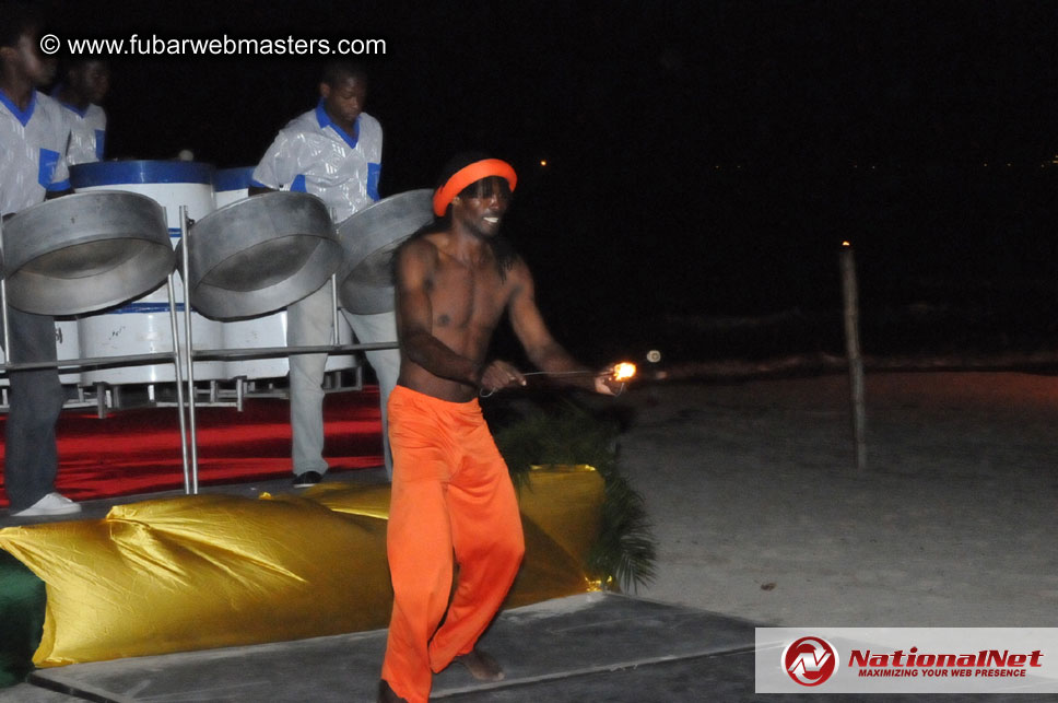 Beach Bar Dinner and Entertainment