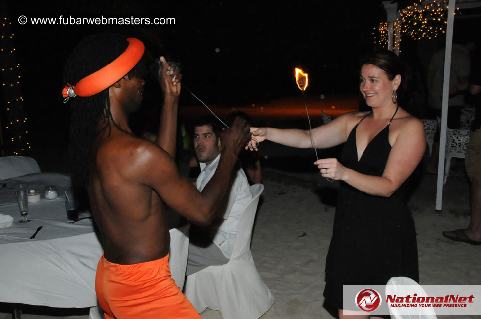 Beach Bar Dinner and Entertainment