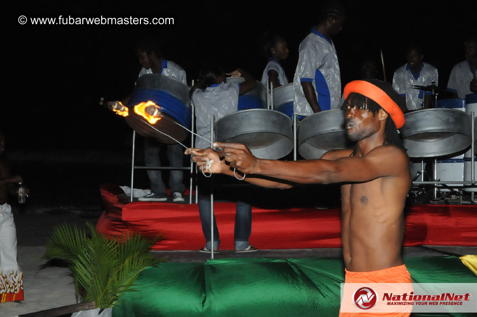 Beach Bar Dinner and Entertainment