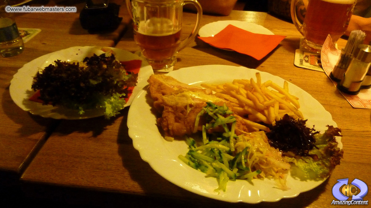 Dinner at Pegas Pivnice