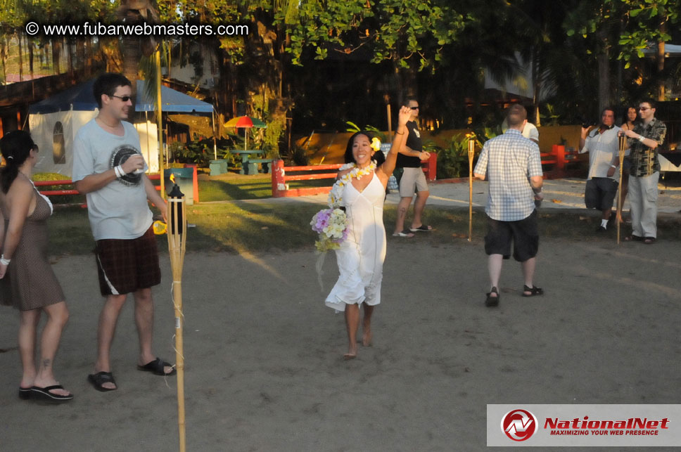 Wedding of Fuzebox and Zombiegirl