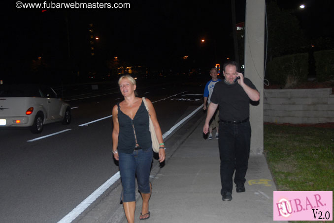 Trek to the "Blue Martini"