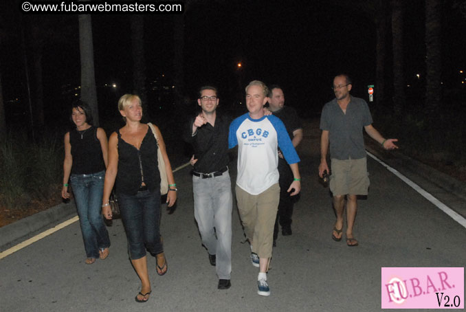 Trek to the "Blue Martini"