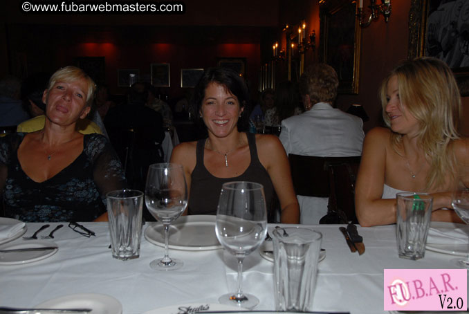 Dinner with friends at 