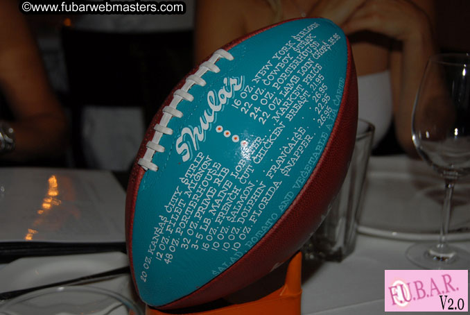 Dinner with friends at 