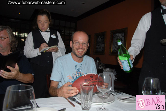 Dinner with friends at 