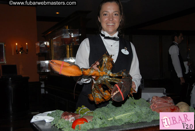 Dinner with friends at 