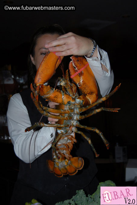 Dinner with friends at 