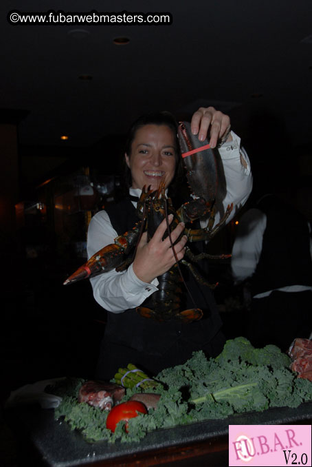 Dinner with friends at 