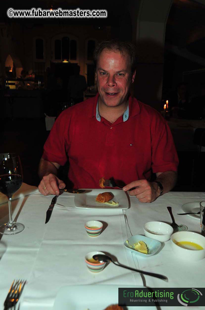 Preshow Supper in Utrecht