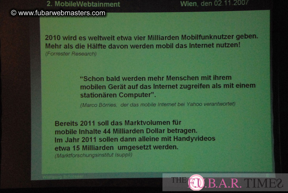 Seminars, Show Floor and Speed Networking