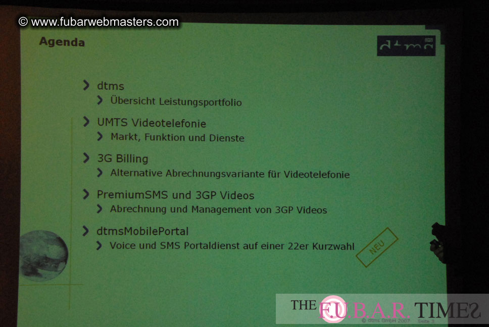 Seminars, Show Floor and Speed Networking