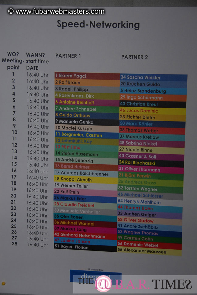 Seminars, Show Floor and Speed Networking